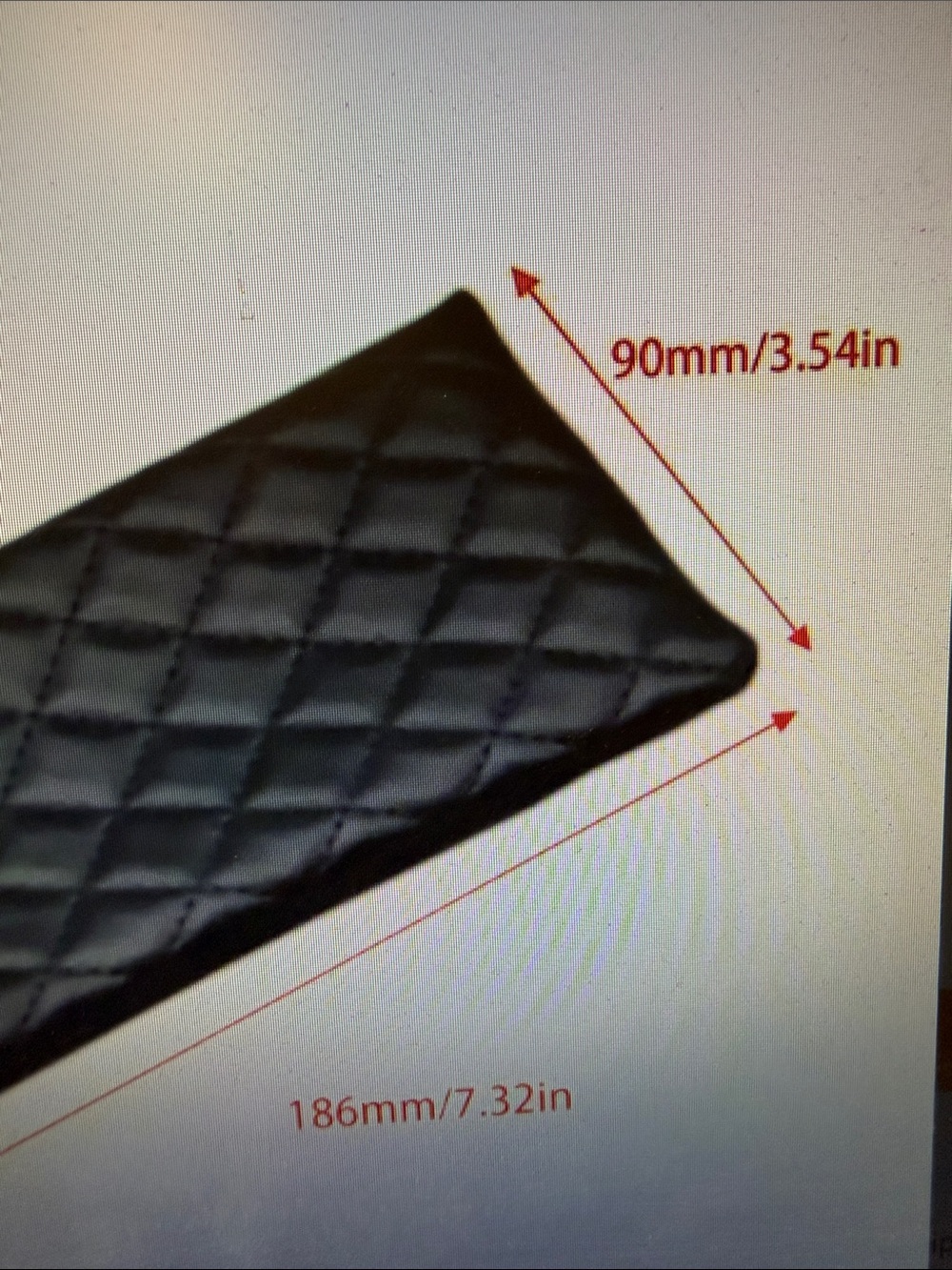 ❣️5/$25❣️Quilted glass case. Choose your color   🆕 - Picture 2 of 5